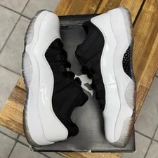 Air Jordan — Size 10 - Air Jordan 11 Retro Low Tuxedo — Sneaker — resale