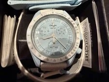 Swatch X Omega — Swatch X Omega Moonswatch Mission To Uranus SO33L100 Blue 2026 With Extra Straps — Watch — resale