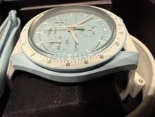 Swatch X Omega Moonswatch Mission To Uranus SO33L100 Blue 2026 With Extra Straps 3