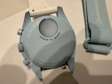 Swatch X Omega Moonswatch Mission To Uranus SO33L100 Blue 2026 With Extra Straps 4