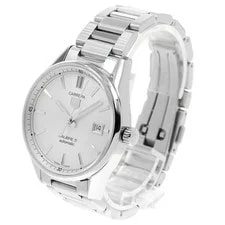 TAG Heuer — TAG Heuer Carrera Calibre 5 WAR211B-4 39mm SS Silver #C16898 — Watch — resale