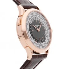Patek Philippe Complications World Time Auto Rose 36mm Diamonds 7130R-013 3