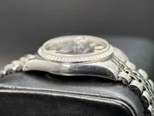 Rolex Datejust 16220 Black Dial Stainless Steel Jubilee Automatic 36mm 4