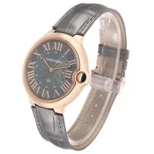 Cartier Ballon Bleu Rose Gold Grey Dial W6920089 4