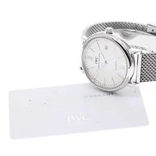 IWC — IWC Portofino IW356505 40mm SS Silver Dial Automatic Date #C12509 — Watch — resale