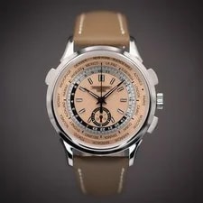 Patek Philippe — Patek Philippe World Time Flyback Chronograph "Salmon" | Ref. 5935A-001 | FS — Watch — resale