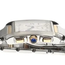 Cartier Tank Française LM Chronoreflex W51004Q4 28mm SS Quartz #C12254 2