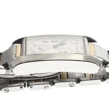 Cartier Tank Française LM Chronoreflex W51004Q4 28mm SS Quartz #C12254 3