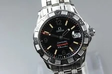 Omega Seamaster Omegamatic 2514.50 Black Autoquartz Near 3
