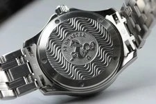Omega Seamaster Omegamatic 2514.50 Black Autoquartz Near 4