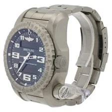 Breitling Emergency Black Dial Titanium 51mm Quartz E76325 3