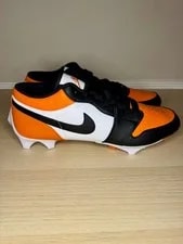 Size 16 Air Jordan 1 Low TD Football Cleat Starfish 3