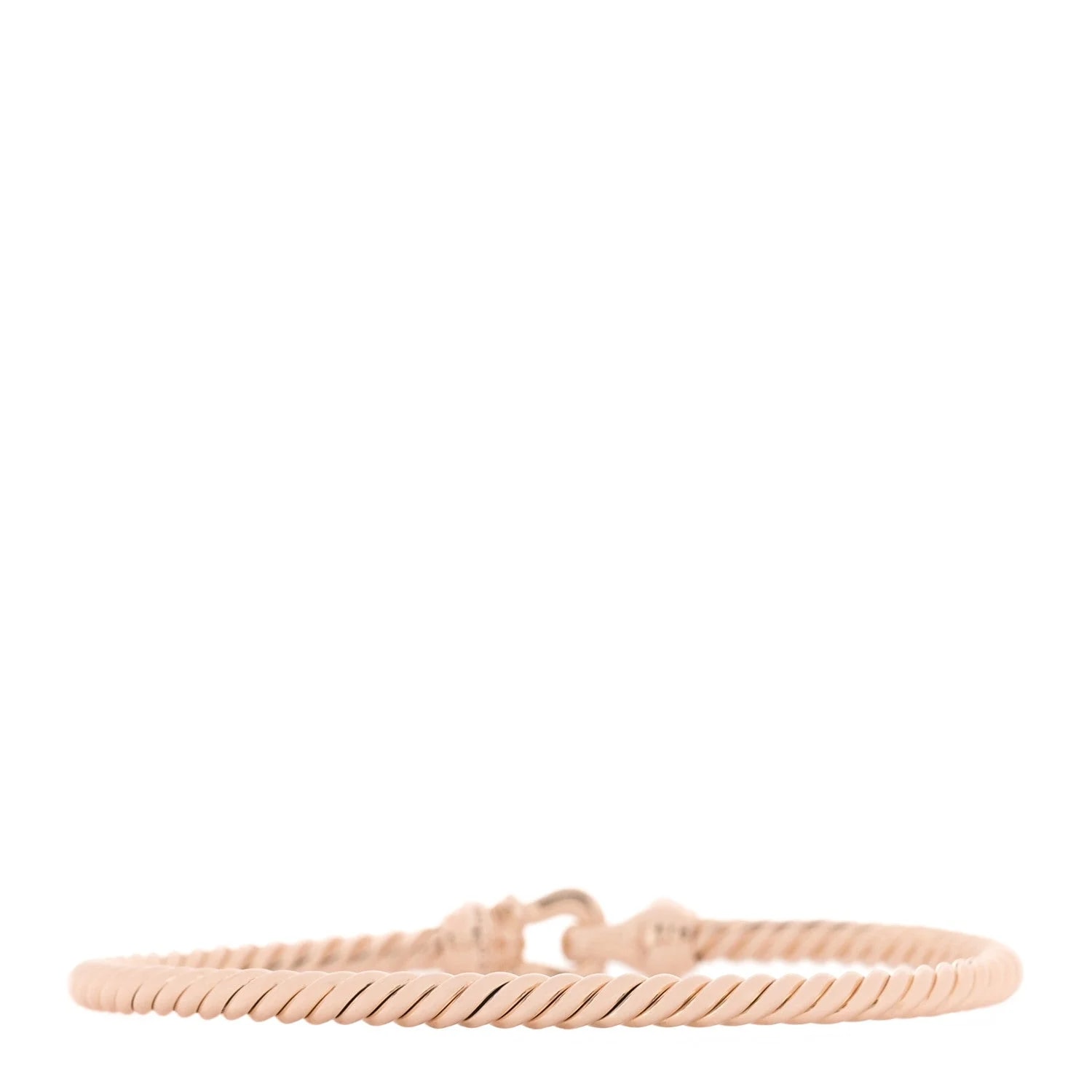 18K Rose Gold 3.5mm Buckle Cablespira 2