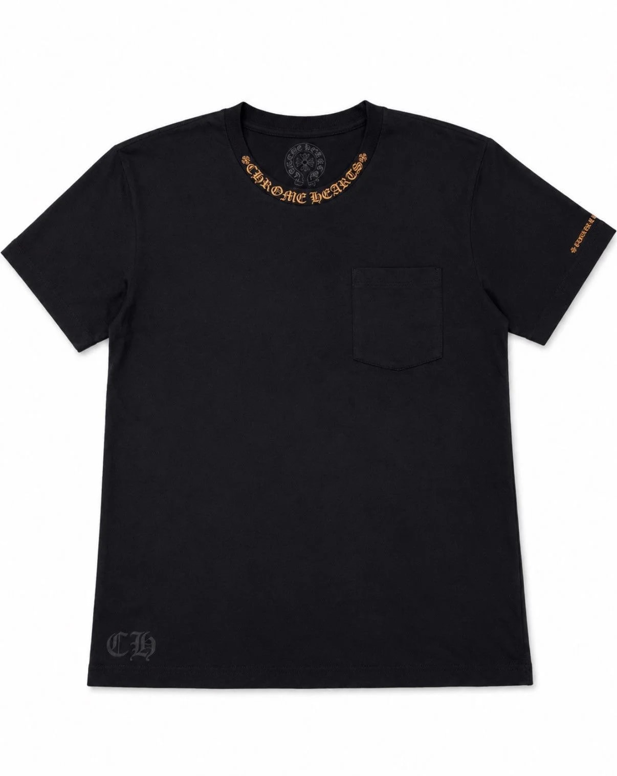 Hearts Neck Logo T-Shirt 3