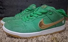 Nike SB — Nike SB Dunk Low "St. Patrick’s Day" BQ6817-303 Size 8 Shoes — Sneaker — resale
