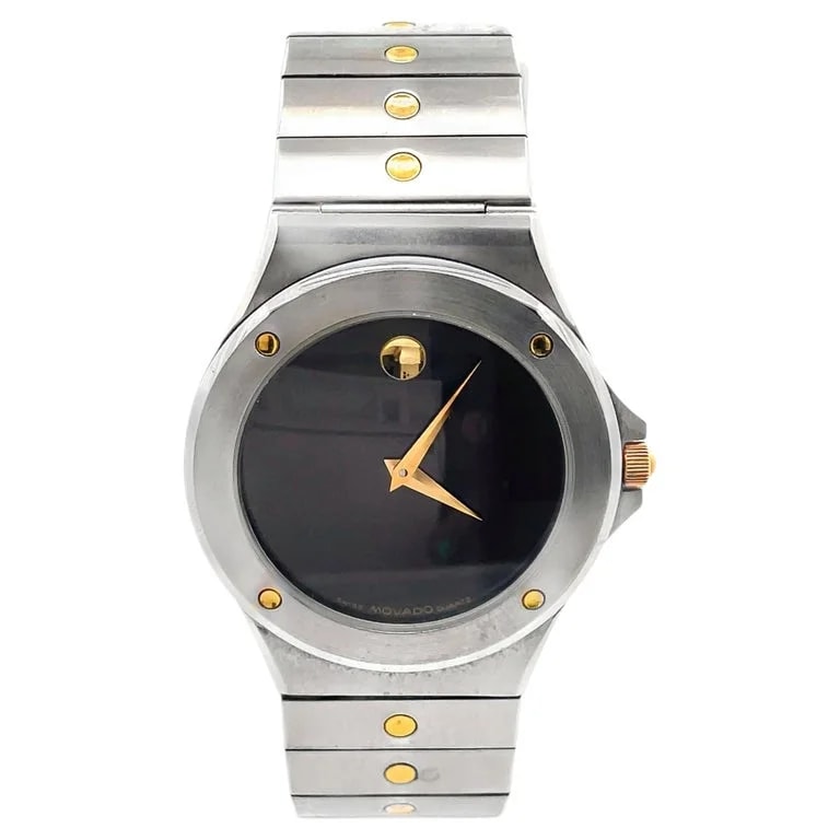 Movado — Movado Stainless Steel 25mm Black Dial, Quartz Movement — Watch — resale