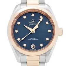 Omega Seamaster 220.20.34.20.53.001 Automatic Winding 34mm Blue 2
