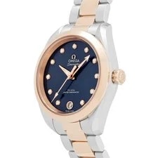 Omega Seamaster 220.20.34.20.53.001 Automatic Winding 34mm Blue 4