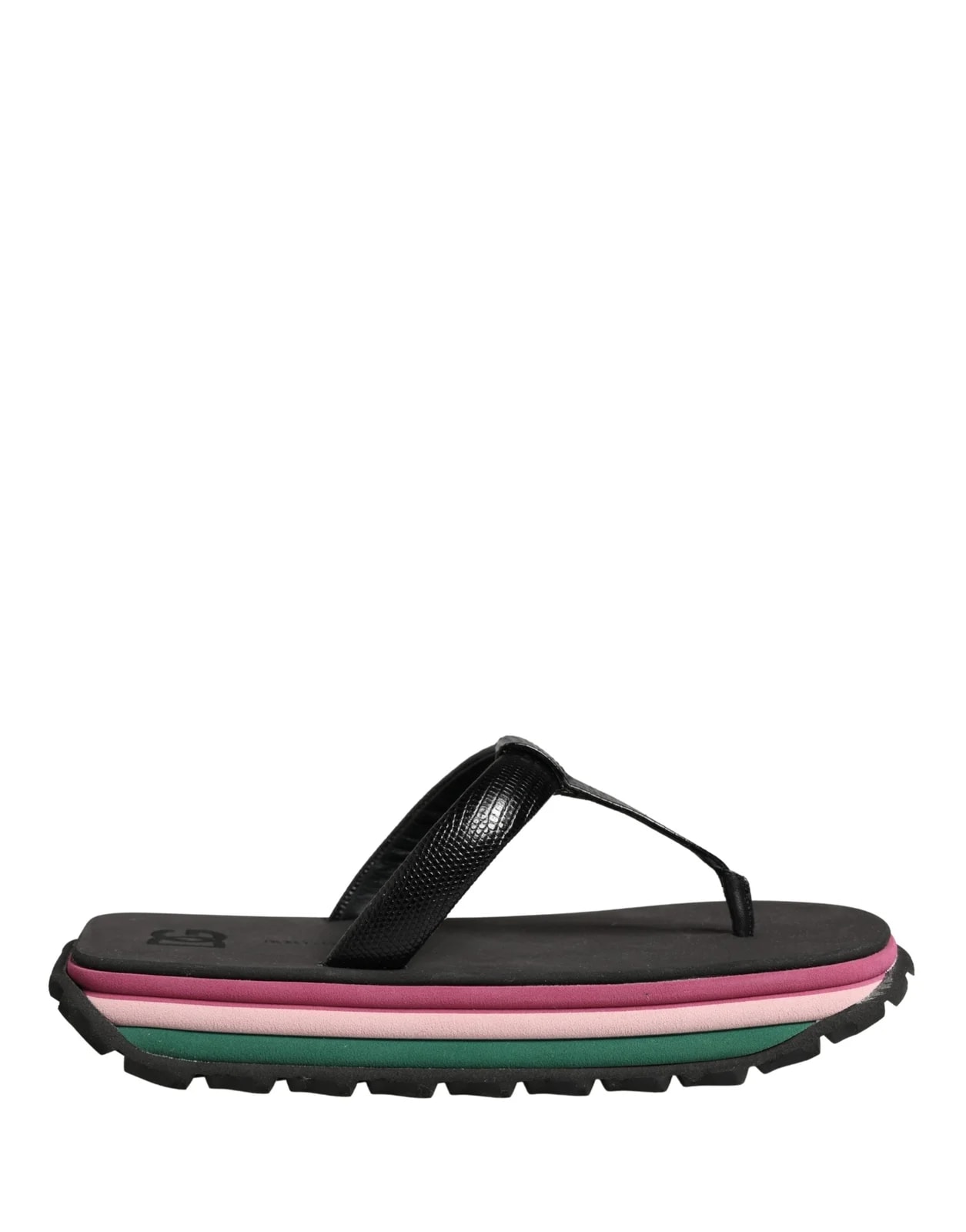 Dolce & Gabbana — Dolce & Gabbana Chunky Flip Flop — Designer Shoe — resale