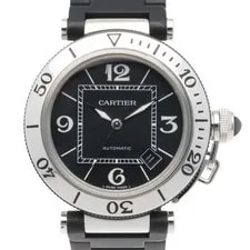 Cartier — Cartier Pasha Sea Timer Stainless Steel W31077U2 Manual S From J — Watch — resale