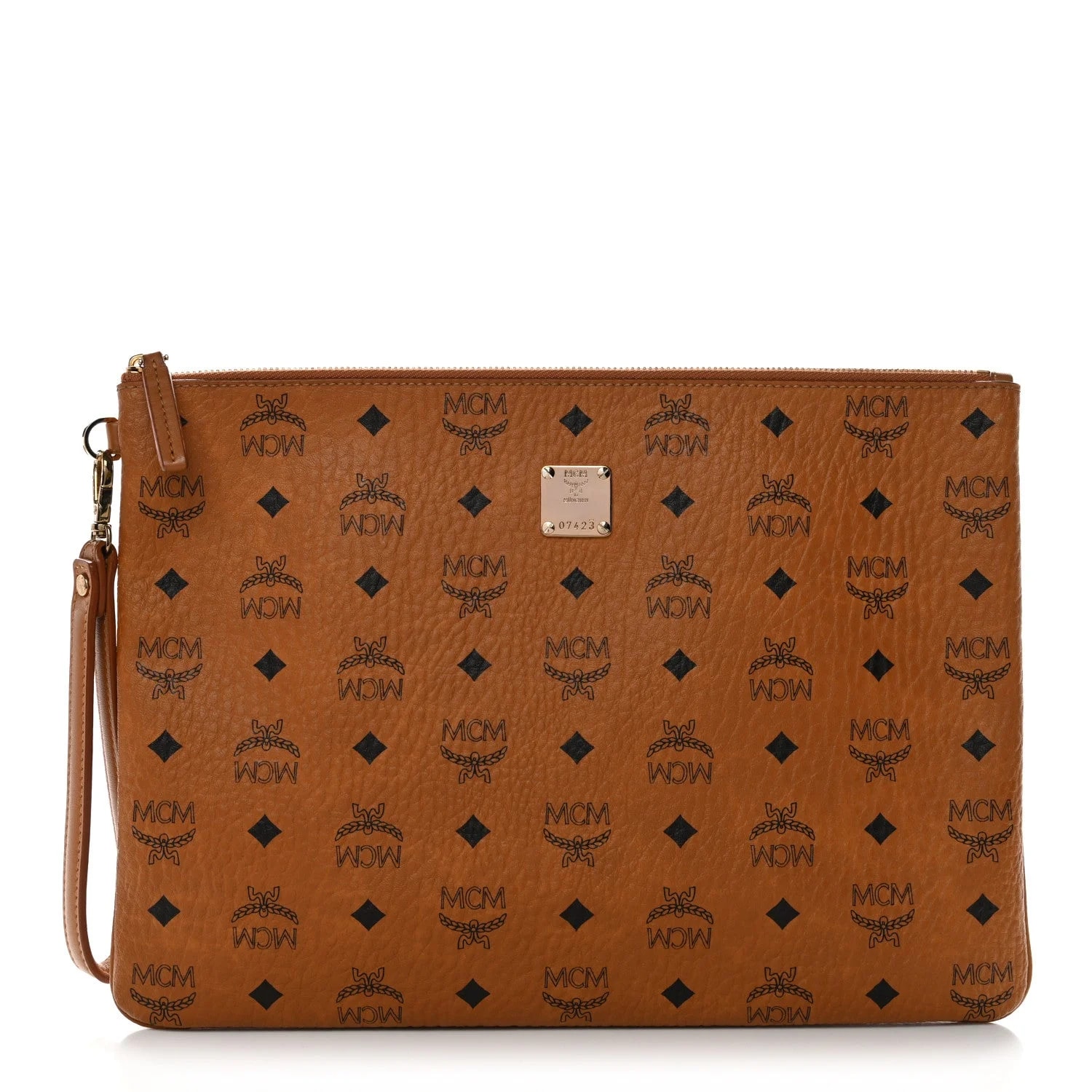 MCM — Visetos Large Stark Wristlet Pouch — Accessory — resale