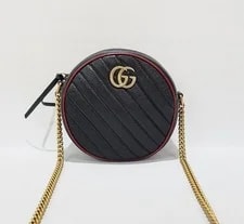 Gucci — Gucci Marmont Mini Round Crossbody 67592447 — Handbag — resale