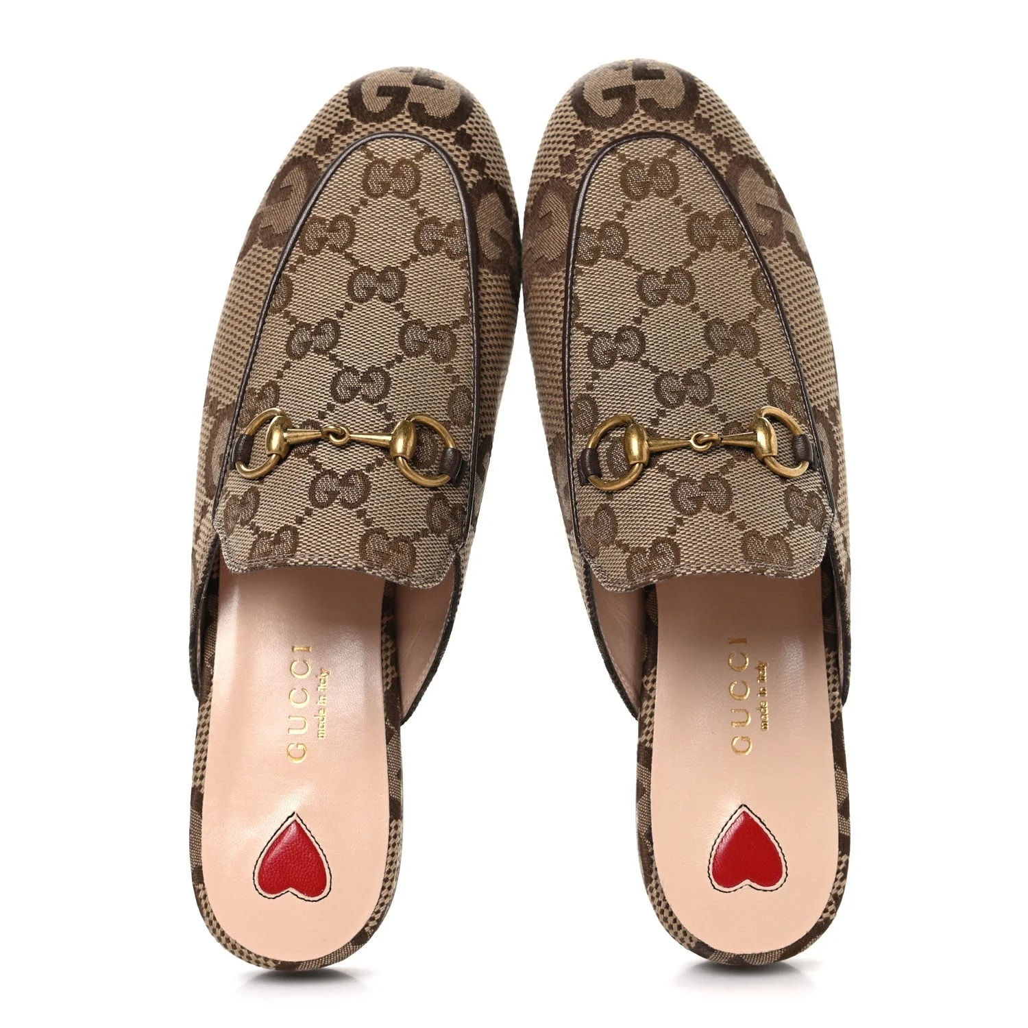 Jumbo GG Malaga Kid Princetown Slippers 35.5 New Acero 2