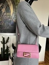 Fendi Duo Mini Baguette 8BS040 A5DY Calf Matte Shoulderbag TOP 4