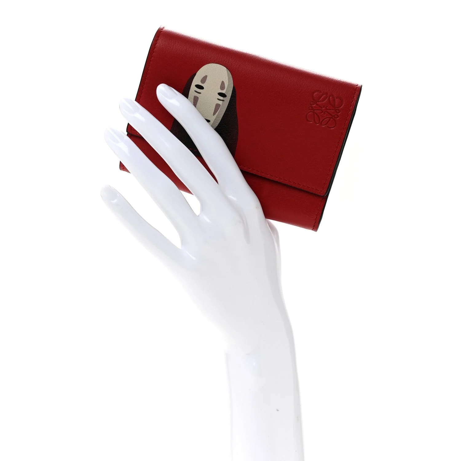 X Spirited Away No Face Small Vertical Wallet 2