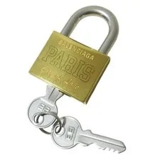 Balenciaga City OF Love Padlock Charm Color Wo Luxs w/Dust JP 3