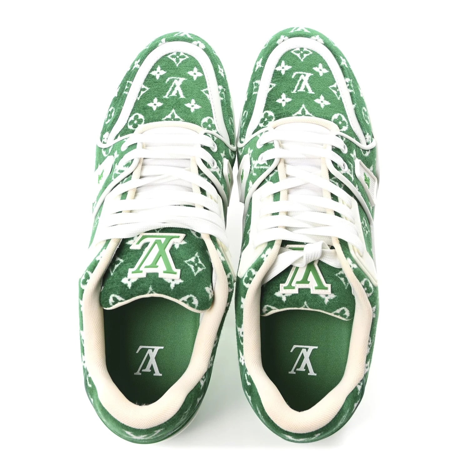 Iridescent Grained Embossed Luxembourg Low Top Sneakers 2
