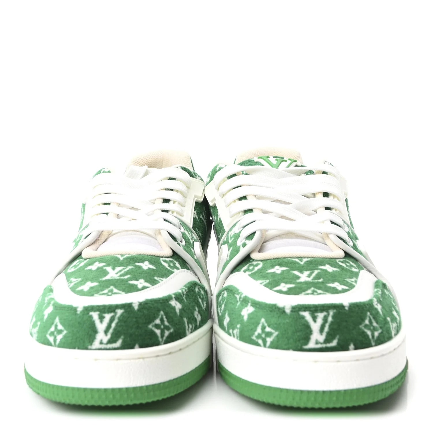 Iridescent Grained Embossed Luxembourg Low Top Sneakers 3