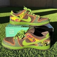 Nike SB Dunk Low Skateboarding 2015 de la Soul OG 789841-332 2