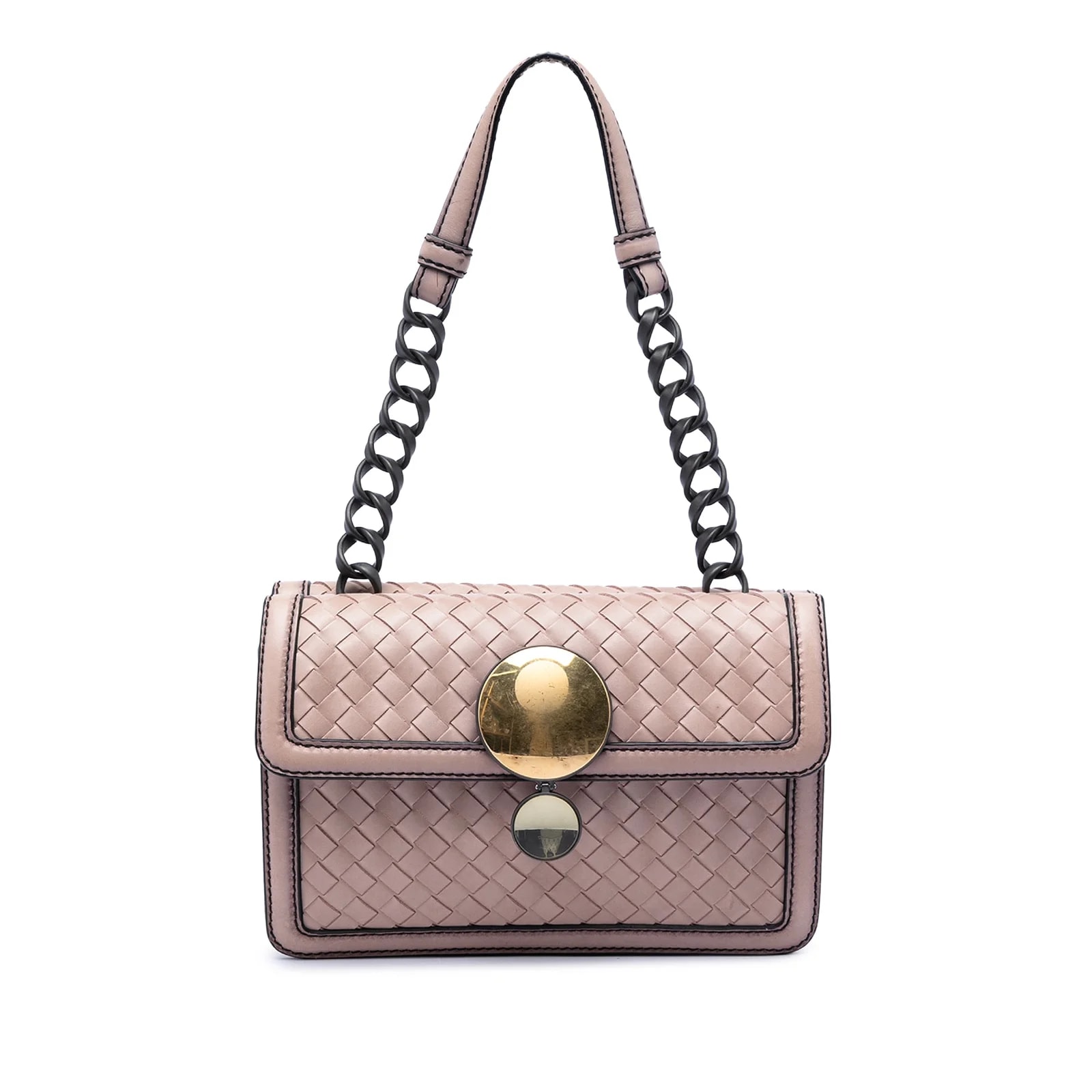 Bottega Veneta — Mirror Lens Double Sided Flap — Handbag — resale