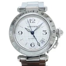 Cartier — Cartier Pasha C W31078M7 Stainless Steel 35mm Automatic #SNW323 — Watch — resale