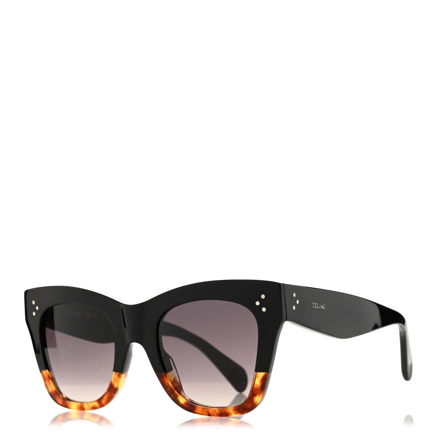 Celine — Acetate Cat Eye Sunglasses CL4004IN Havana — Accessory — resale
