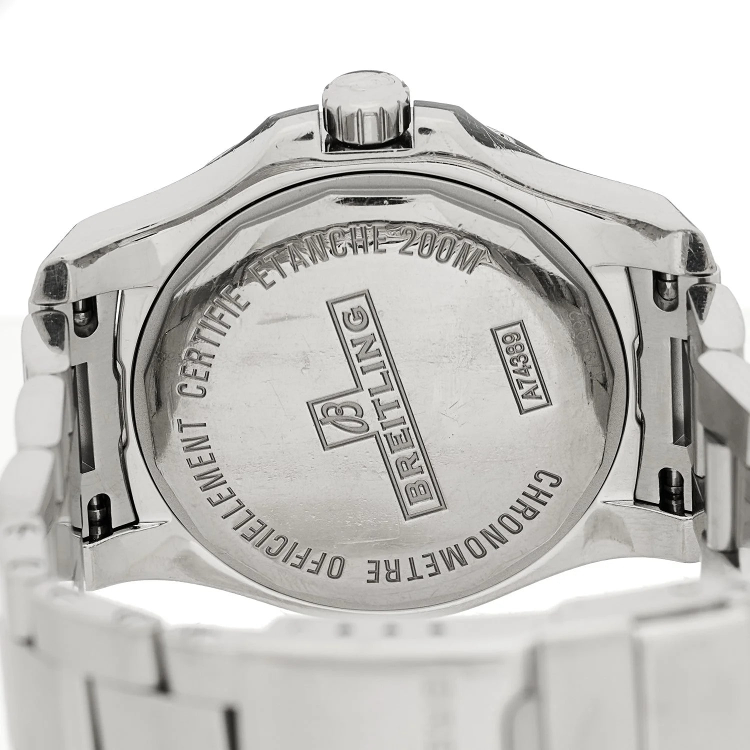 Stainless Steel 36mm Colt Quartz Blue A74389 4