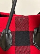 Celine M Dium Luggage Phantom Fabric Limited Edition Vhtf Col 2