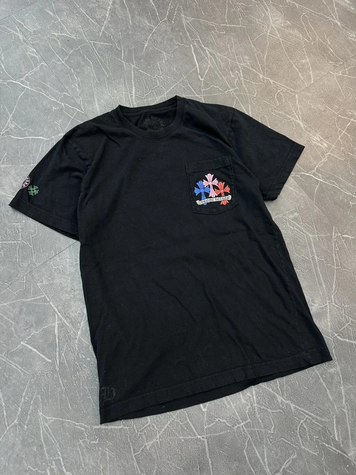 Chrome Hearts — Hearts Color Cross Tee — streetwear — resale