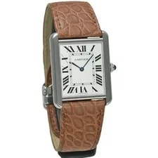 Cartier Tank Solo W1018355 Silver 4