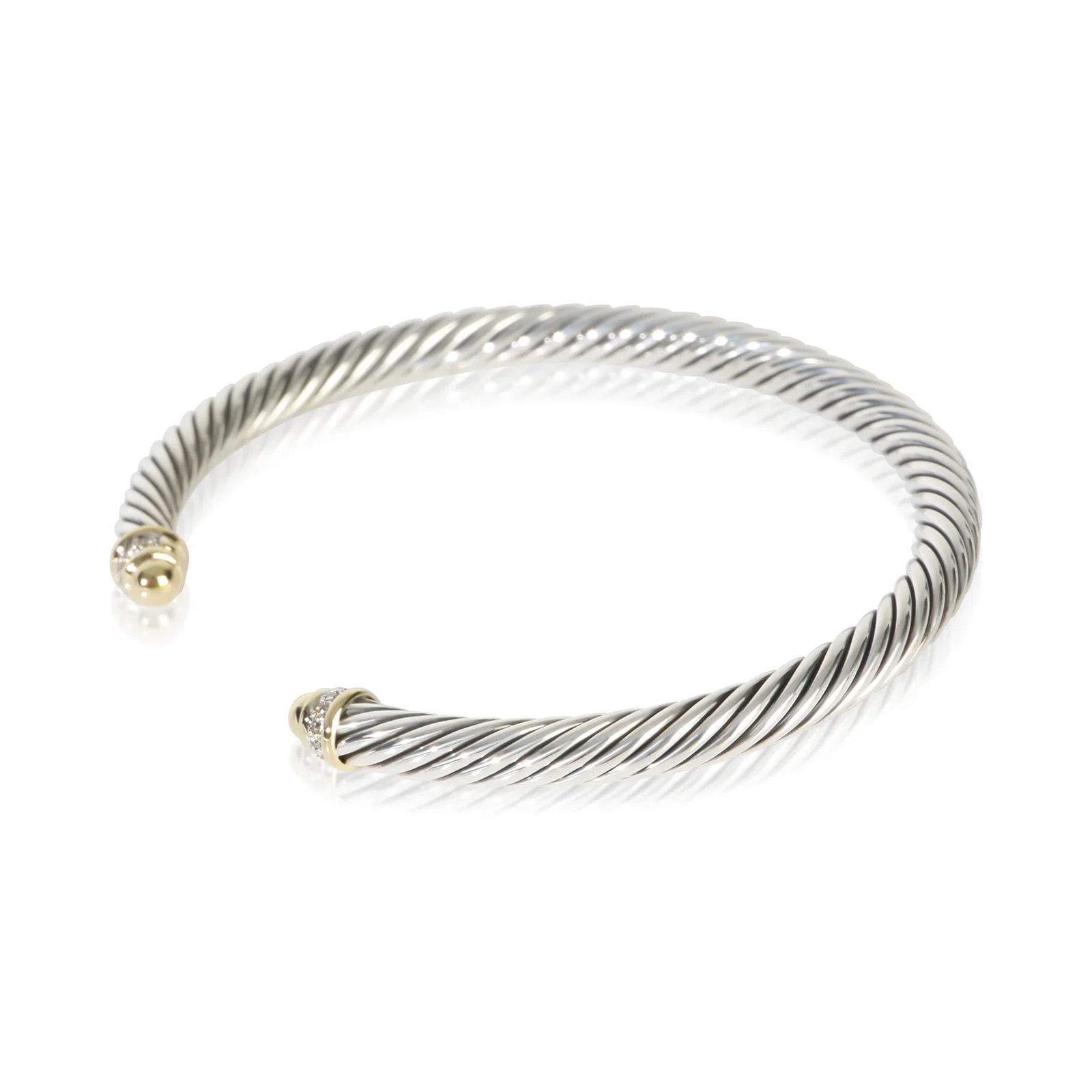 David Yurman Yellow Gold & Cable Classic 18k 4