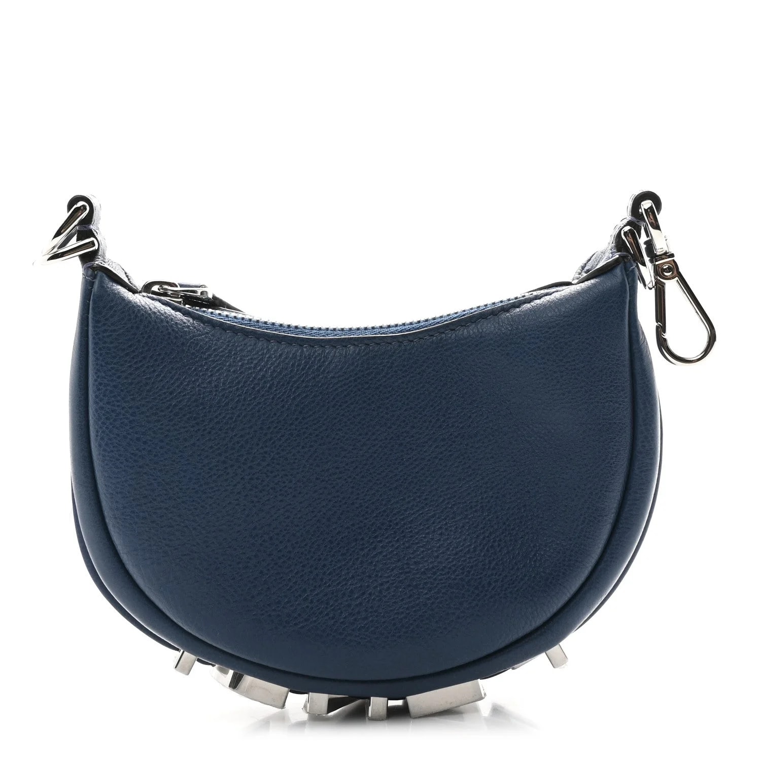 Fendi — Vitello Grace Matte Nano Fendigraphy Hobo Charm — Handbag — resale