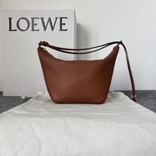 Loewe Hammock Hobo Embossed Letter Puzzle Zipper Closure - Excellent #DI9XTO 2