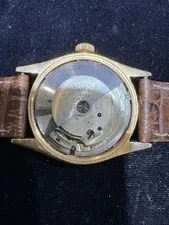 Rolex Chronometer 18K Yellow Gold 6085 Waffle Dial Runs Fine 2