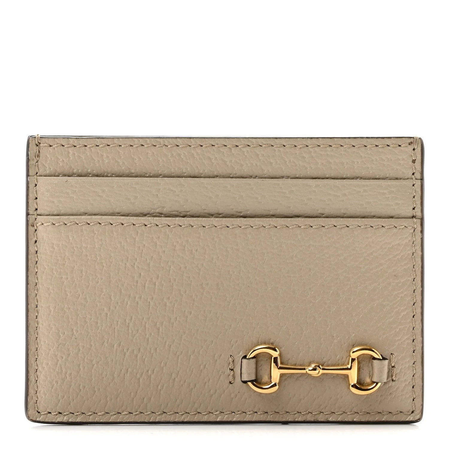 Gucci — Textured Dollar Horsebit 1955 Card Holder — Accessory — resale