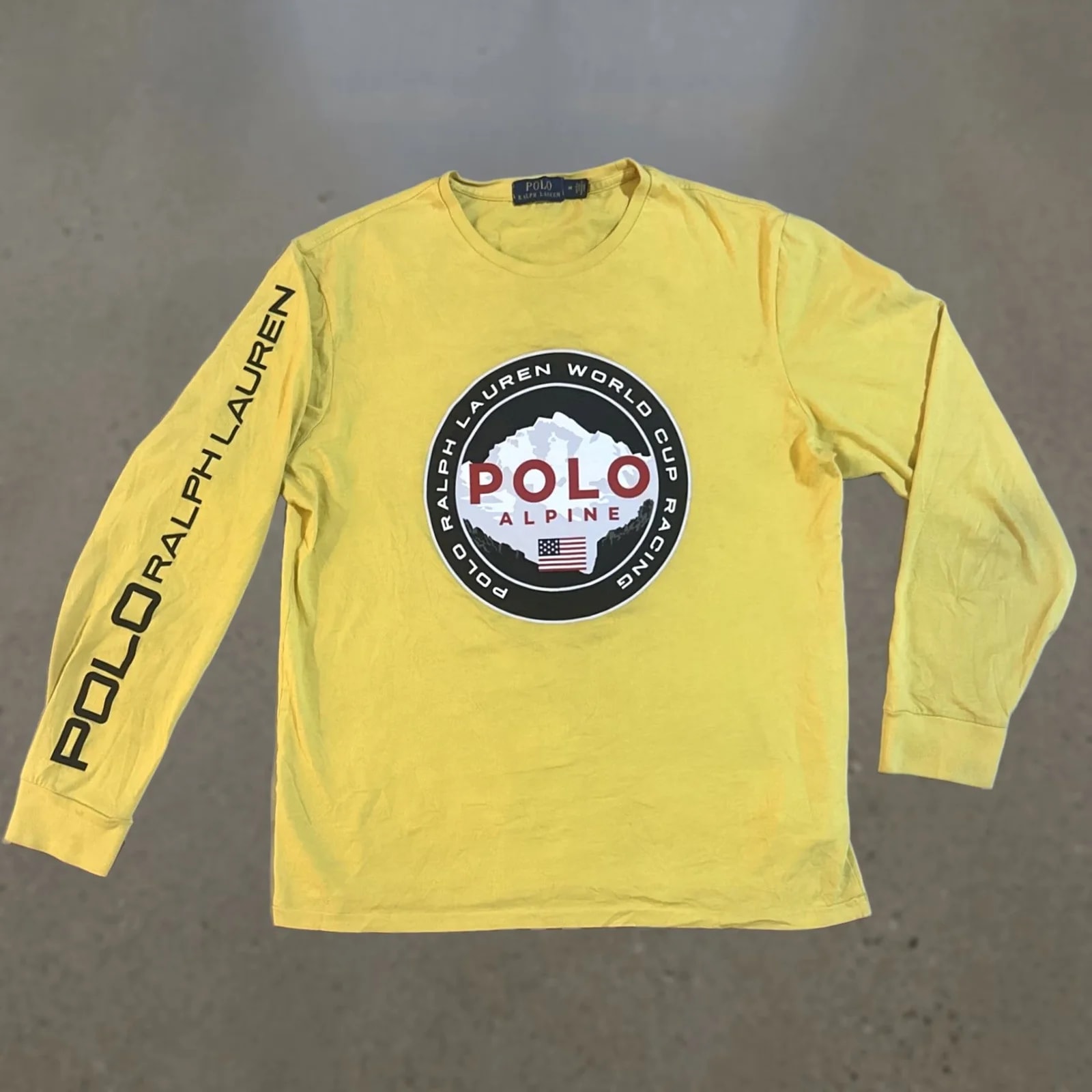 Polo Ralph Lauren — Polo Ralph Lauren Alpine Skiing Shirt ’s Medium Long Sleeve — streetwear — resale