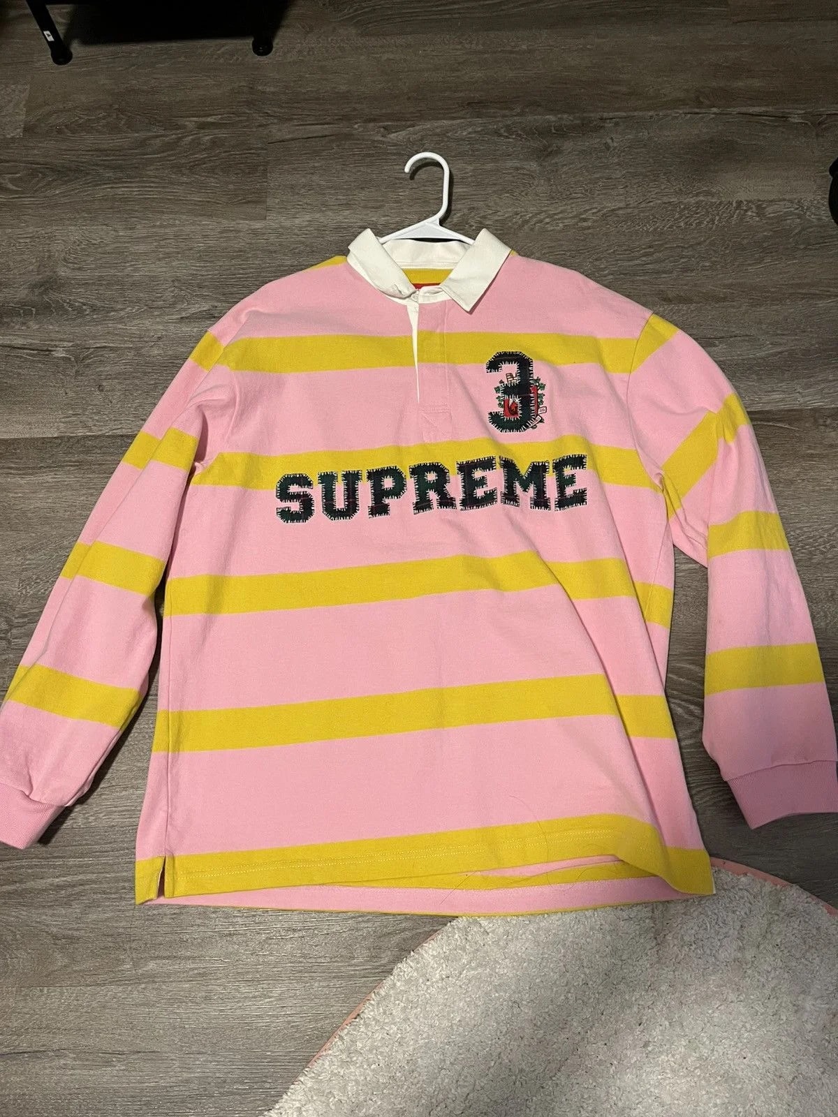 Supreme — Supreme Polo Rugby Longsleeve — streetwear — resale
