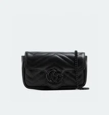 Gucci — Gucci GG Marmont Super Mini So Chain — Handbag — resale