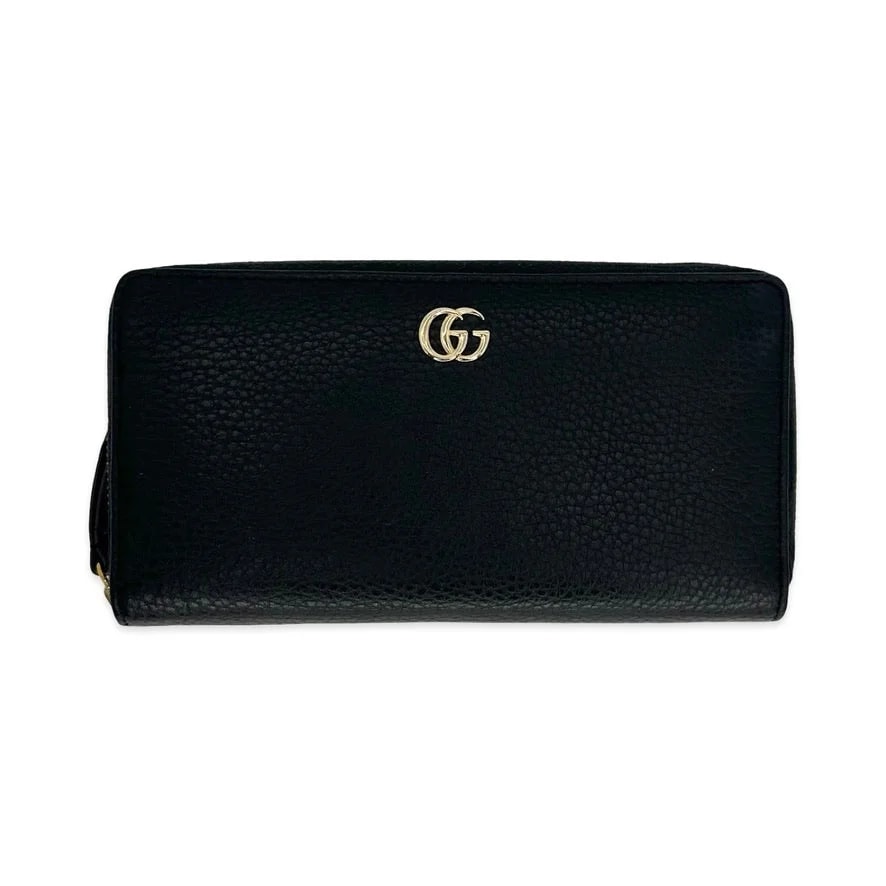 Luv Luxe Scottsdale — Gucci Grained GG Marmont Zip Around Wallet — Accessory — resale