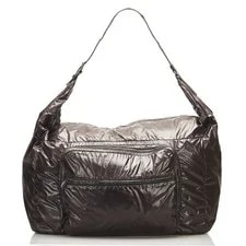 Bottega Veneta — Bottega Veneta Spinnaker Big One 244903 Dark — Handbag — resale